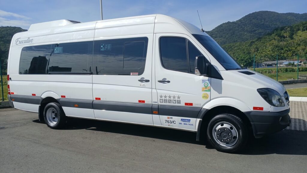 Transporte em van de turismo